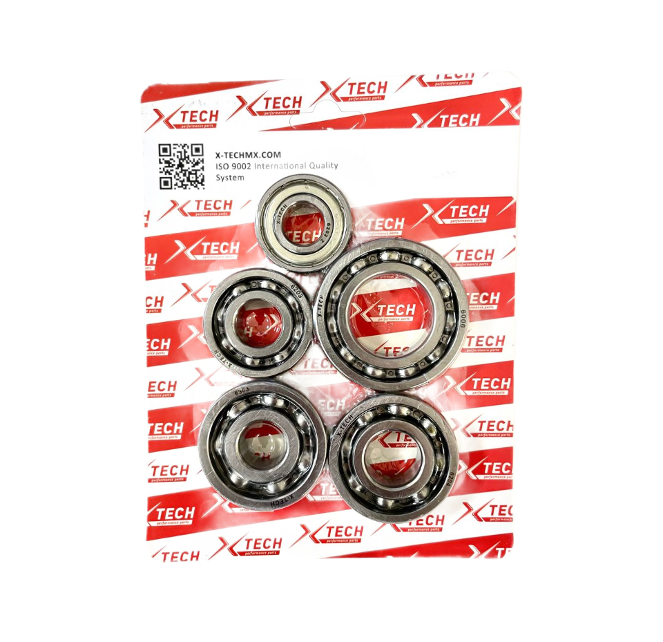 Набор подшипников двигателя 167FML (CG200-B) X-TECH