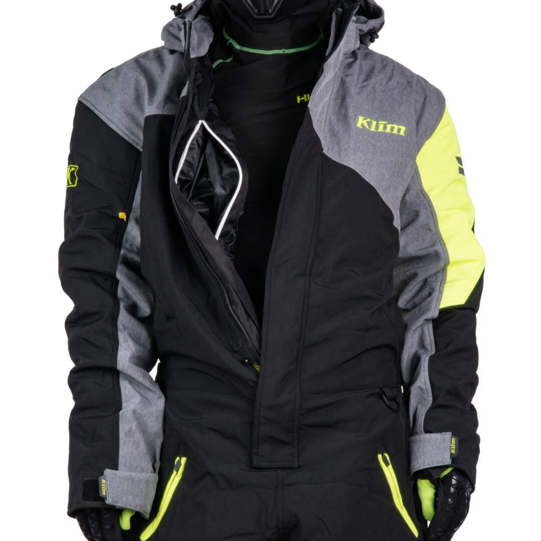 Комбинезон для снегохода KLIM RAILSLIDE №1 black-yellow (текстиль) (M)