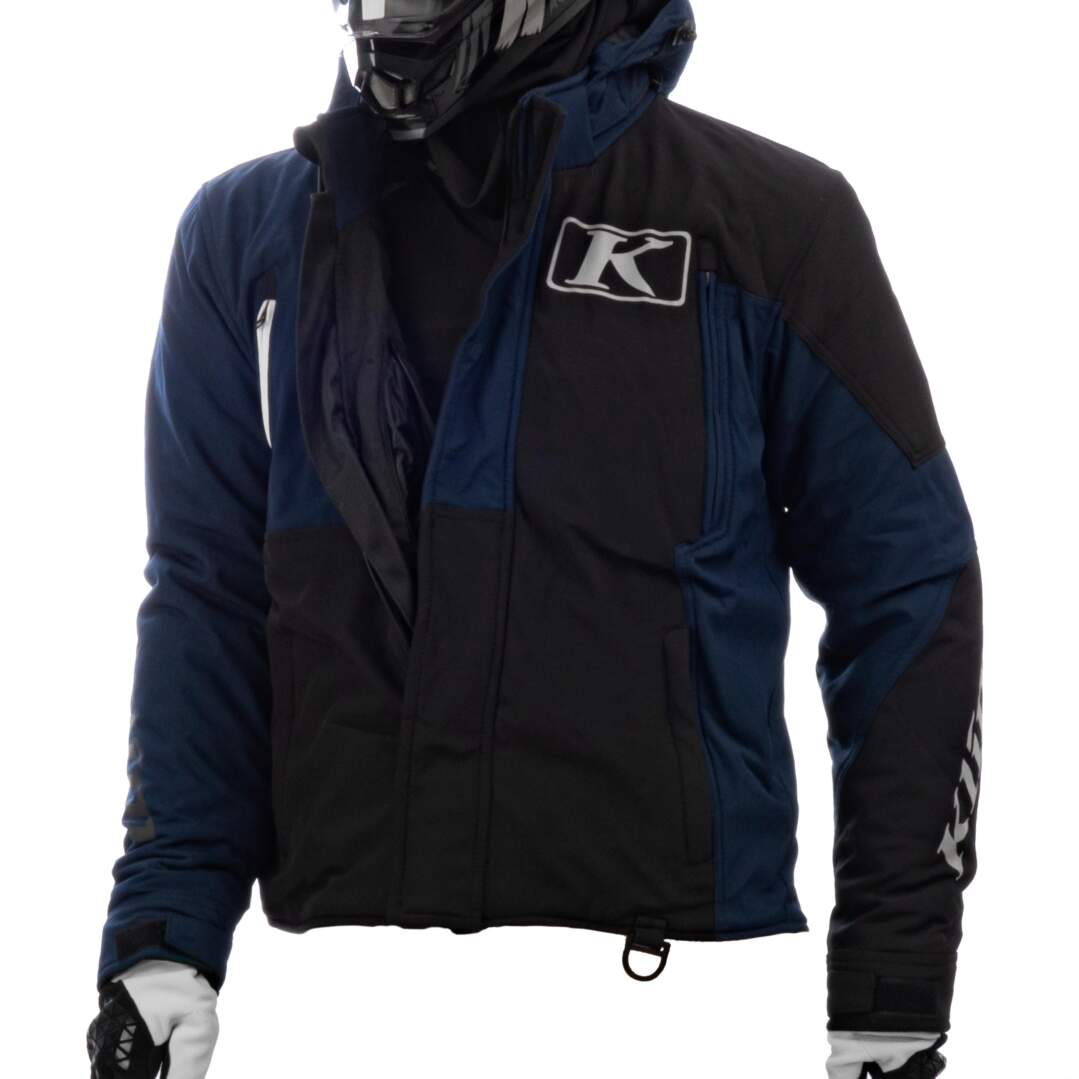 Куртка для снегохода KLIM KOMPOUND №2 black-gray (текстиль) (XXL)