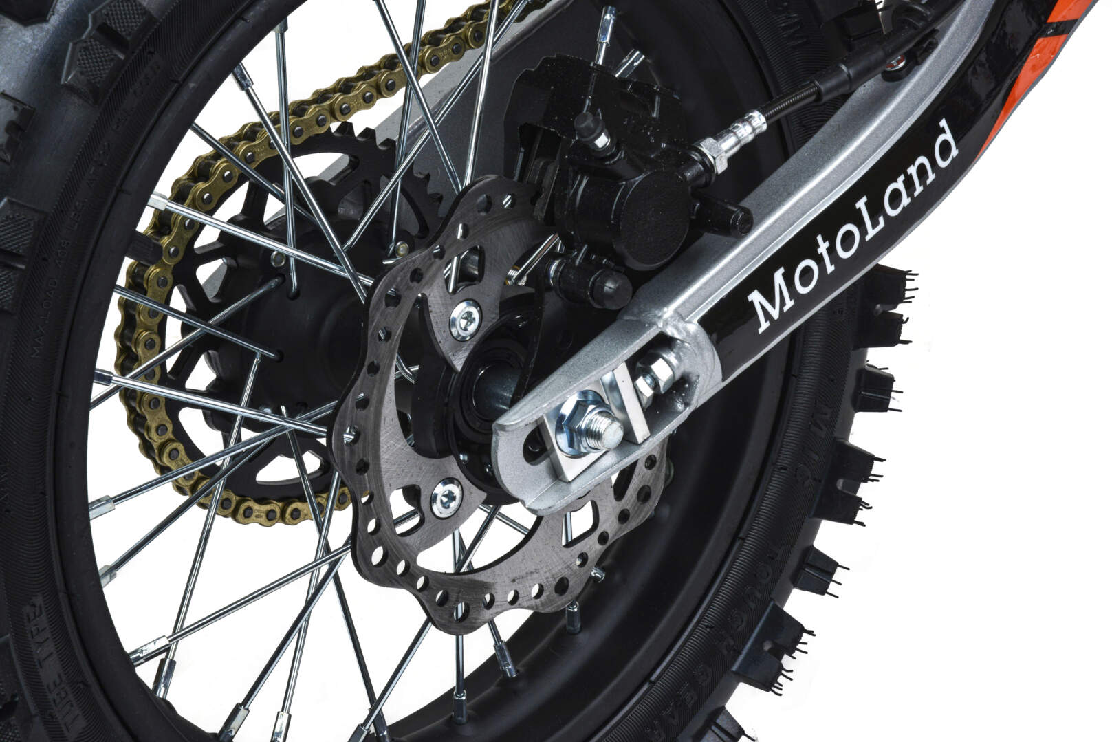 Питбайк  Motoland 125 SX 125 E 17/14 оранжевый 
