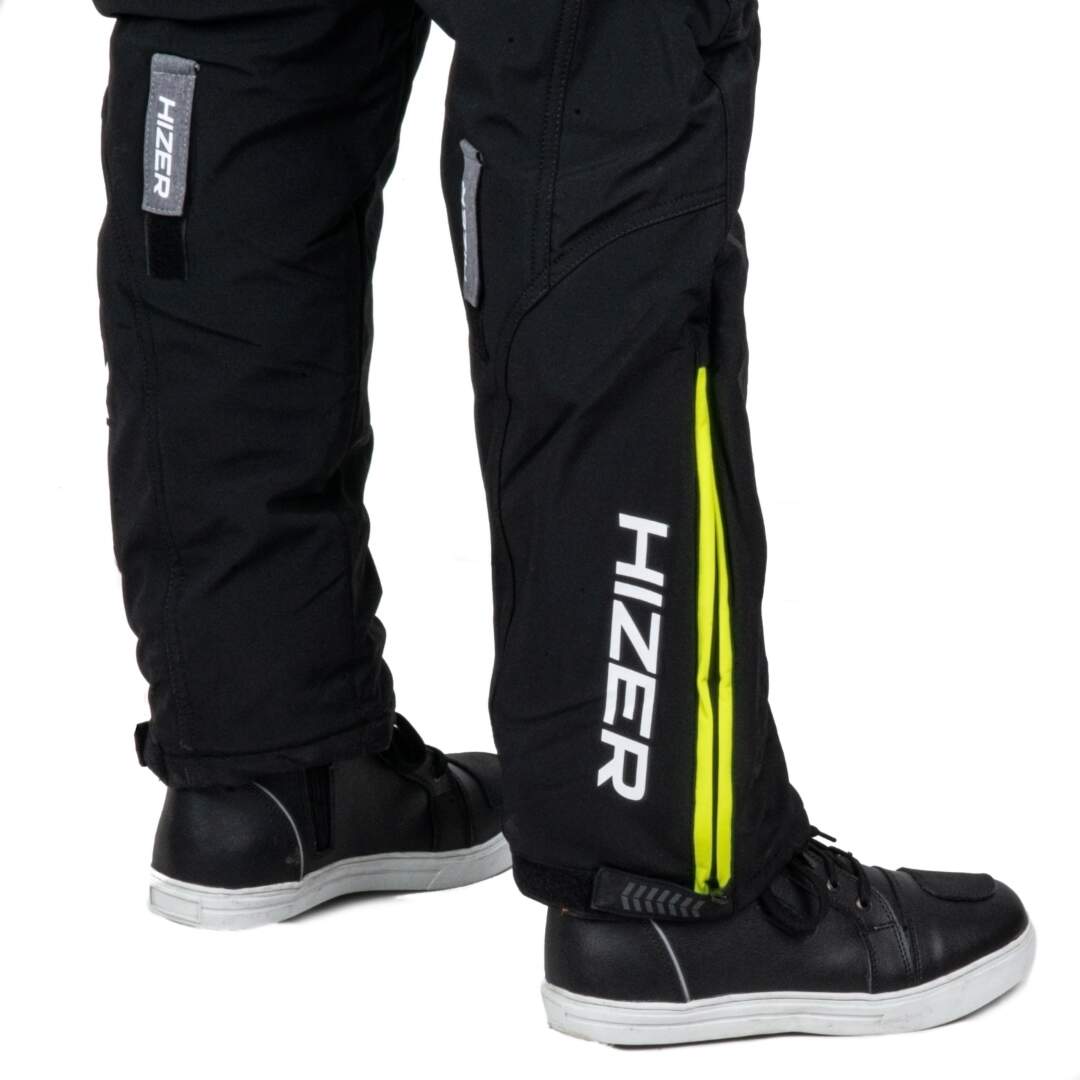 Комбинезон для снегохода HIZER №2 black-blue (текстиль) (XXXL)