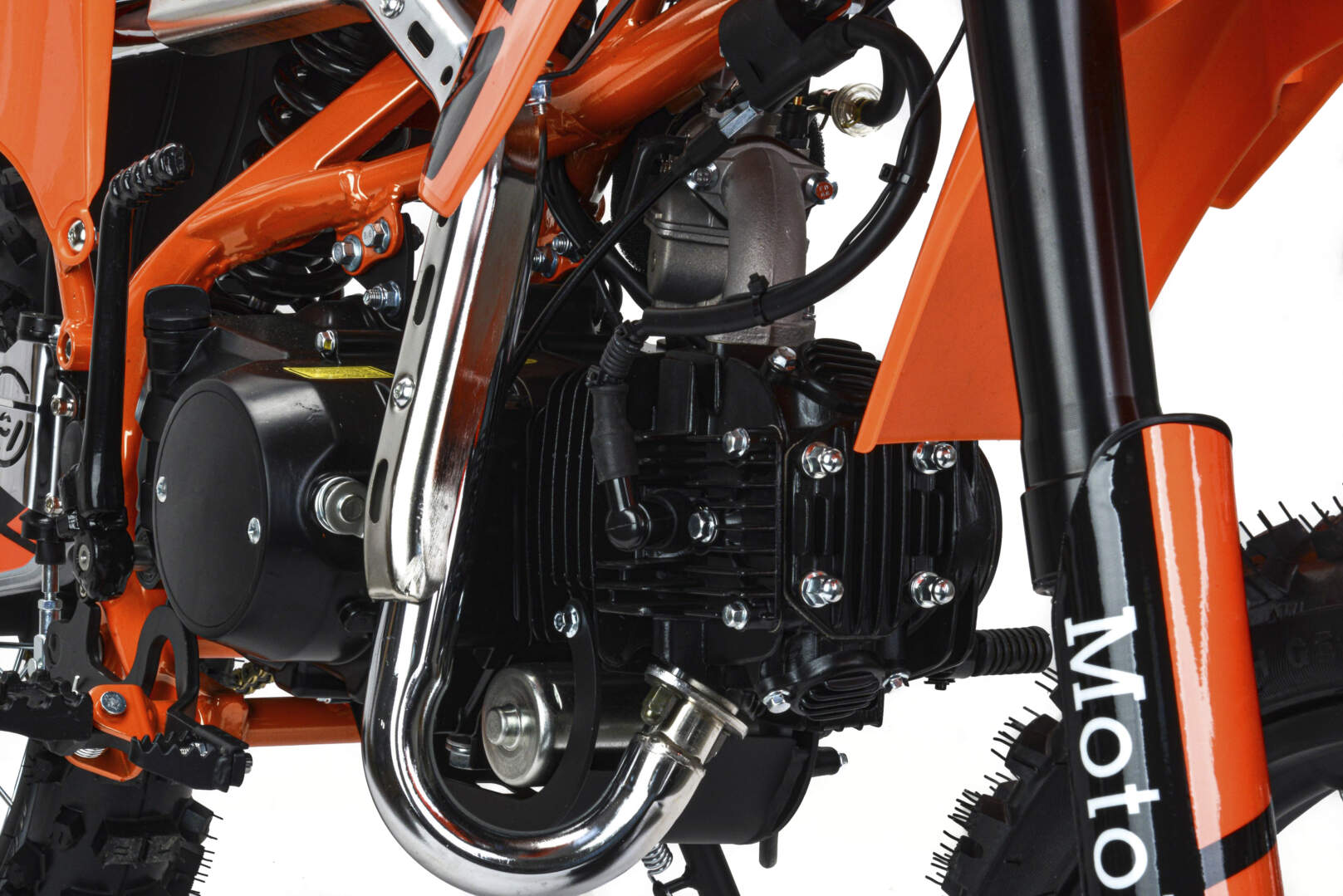 Питбайк  Motoland 125 SX 125 E 17/14 оранжевый 